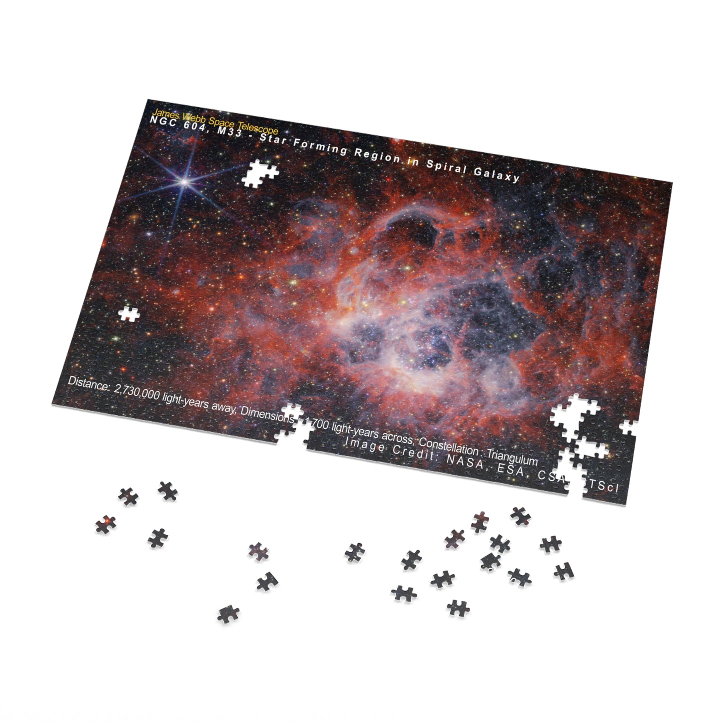 NGC 604 - Jigsaw Puzzle