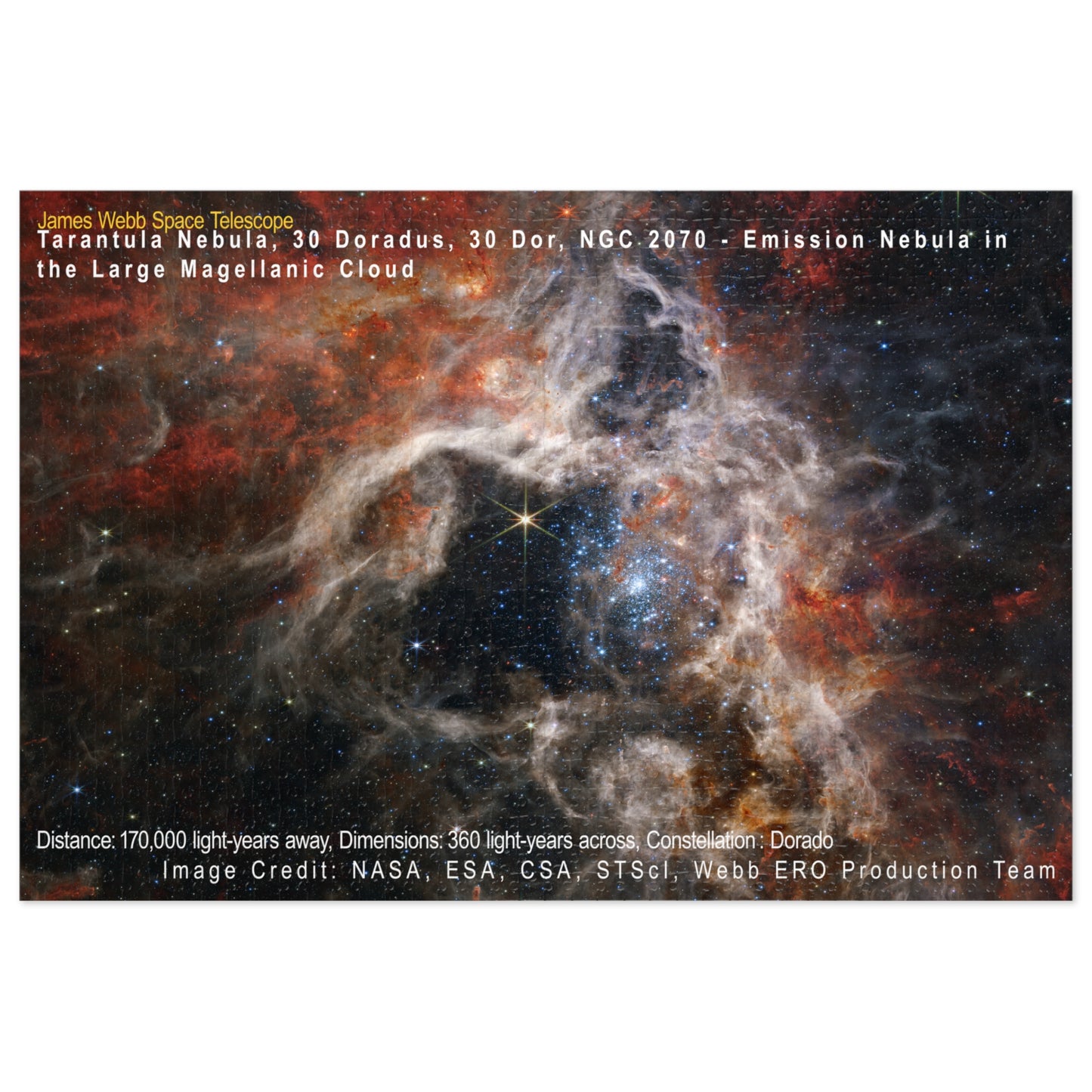 Tarantula Nebula - Jigsaw Puzzle