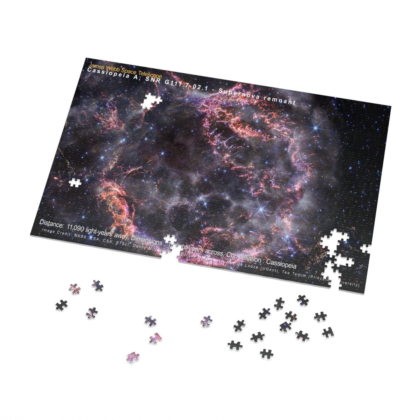 Cassiopeia A - Jigsaw Puzzle