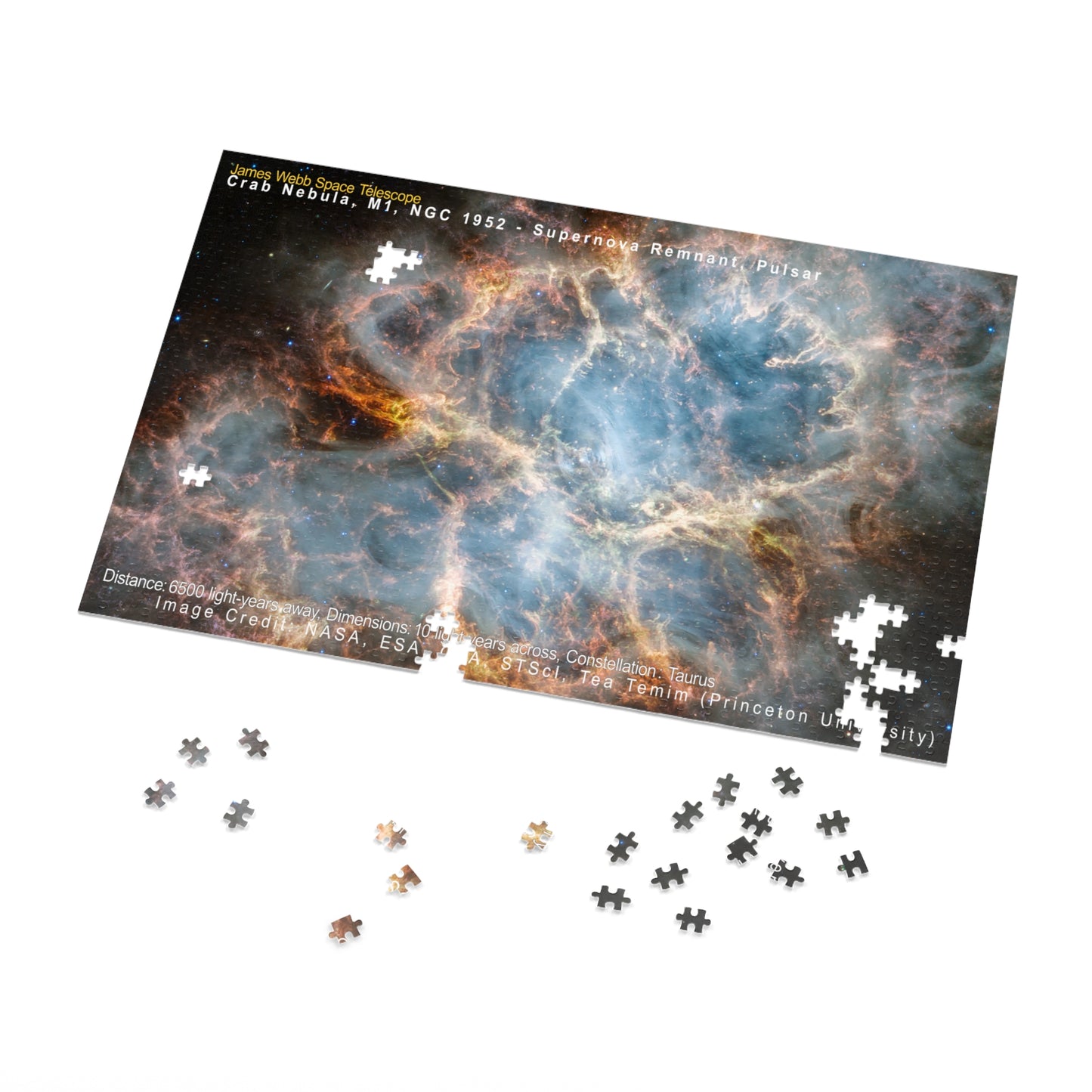 Crab Nebula - Jigsaw Puzzle