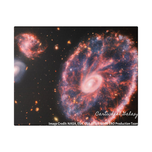 Cartwheel Galaxy, Canvas Wall Art