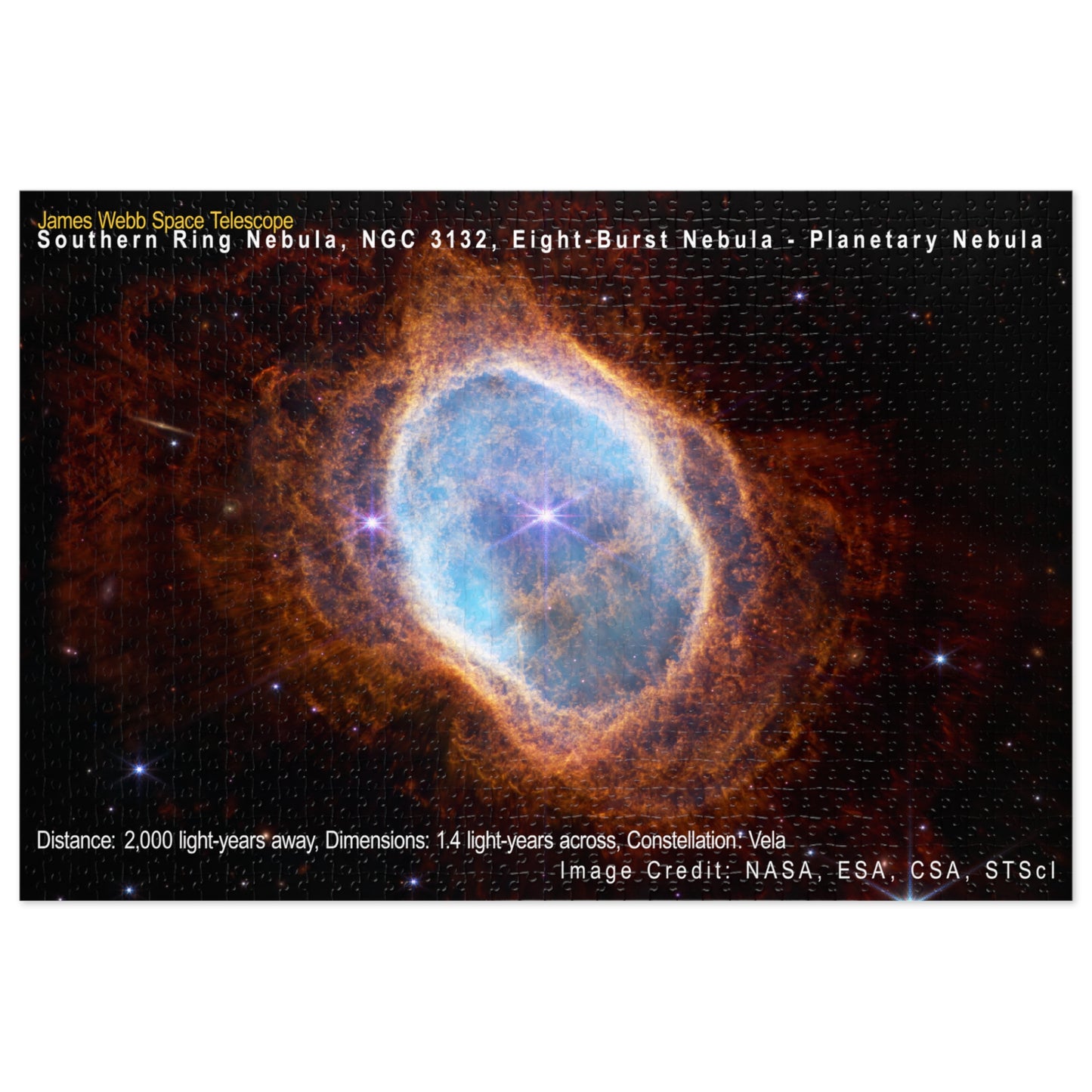 Southern Ring Nebula - Jigsaw Puzzle