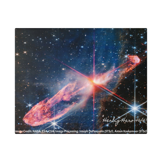 Herbig-Haro 46/47, Canvas Wall Art