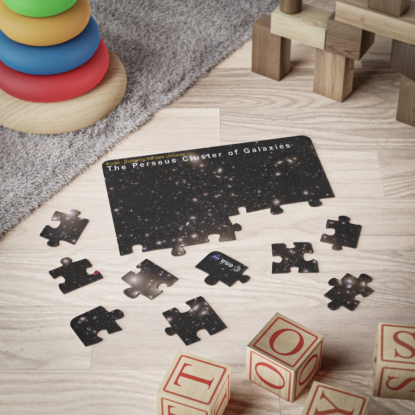 The Perseus Cluster of Galaxies, Kids' Puzzle