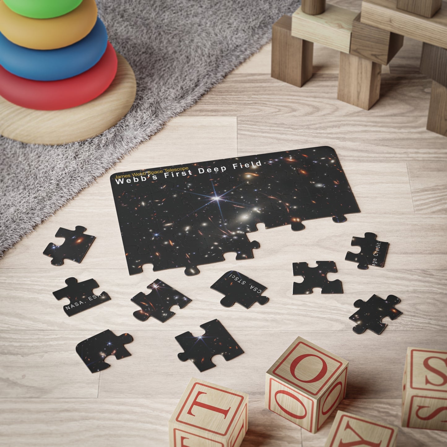 Webb's First Deep Field, Kids' Puzzle