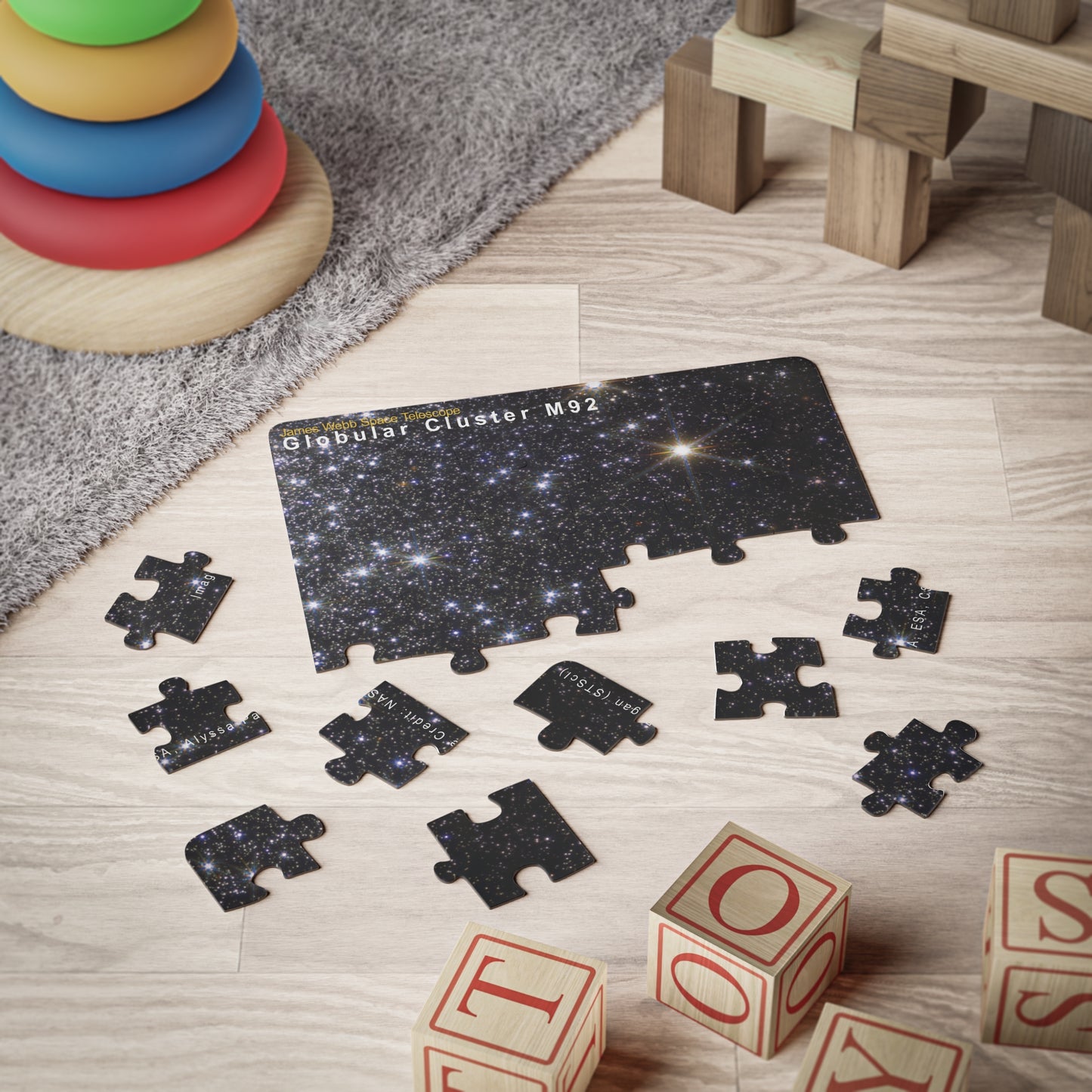 Globular Cluster M92, Kids' Puzzle