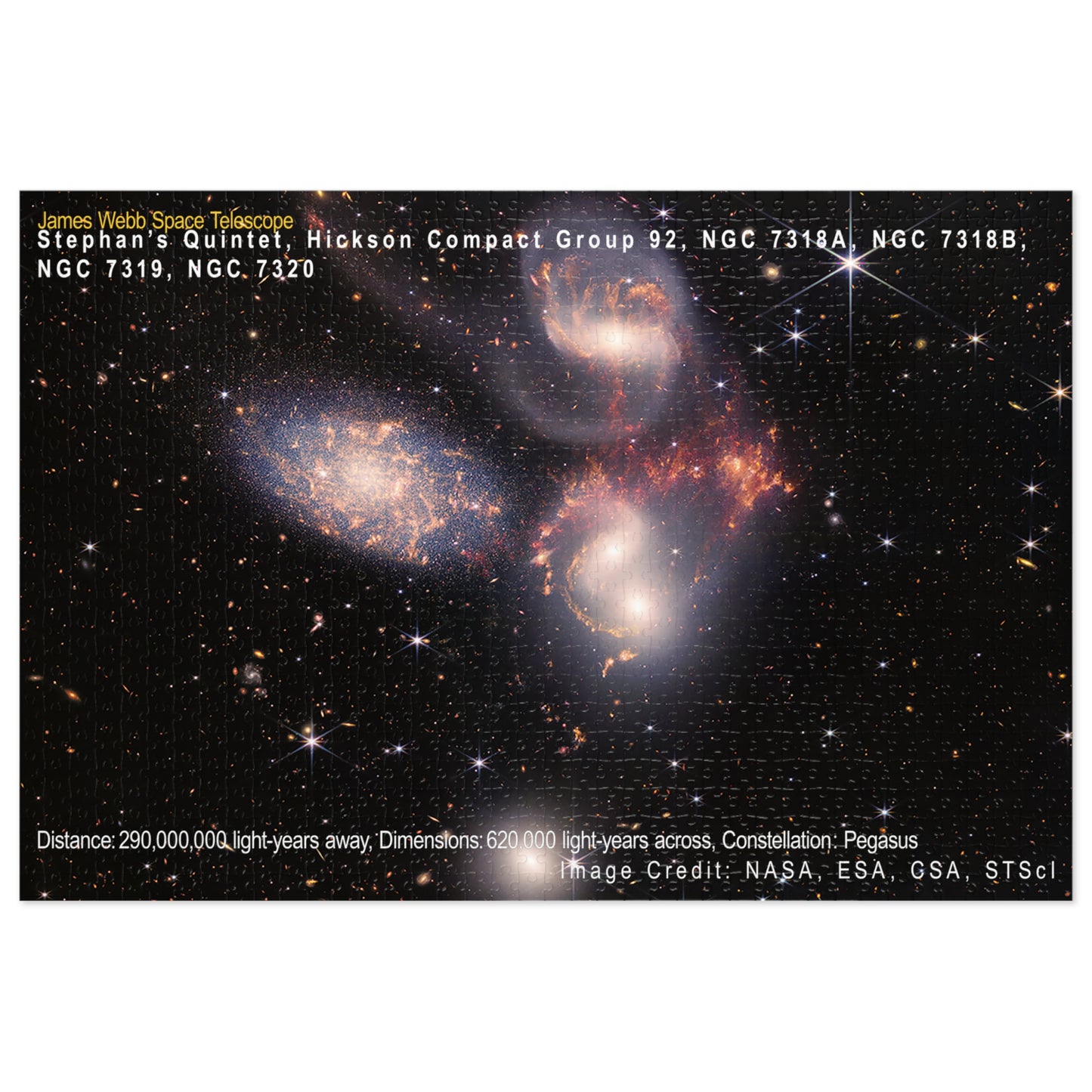 Stephan’s Quintet - Jigsaw Puzzle