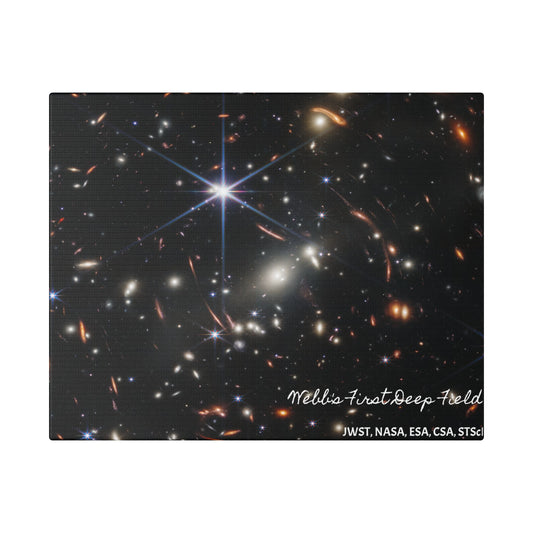 Webb's First Deep Field, Canvas Wall Art