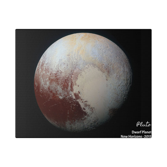 Pluto, Canvas Wall Art
