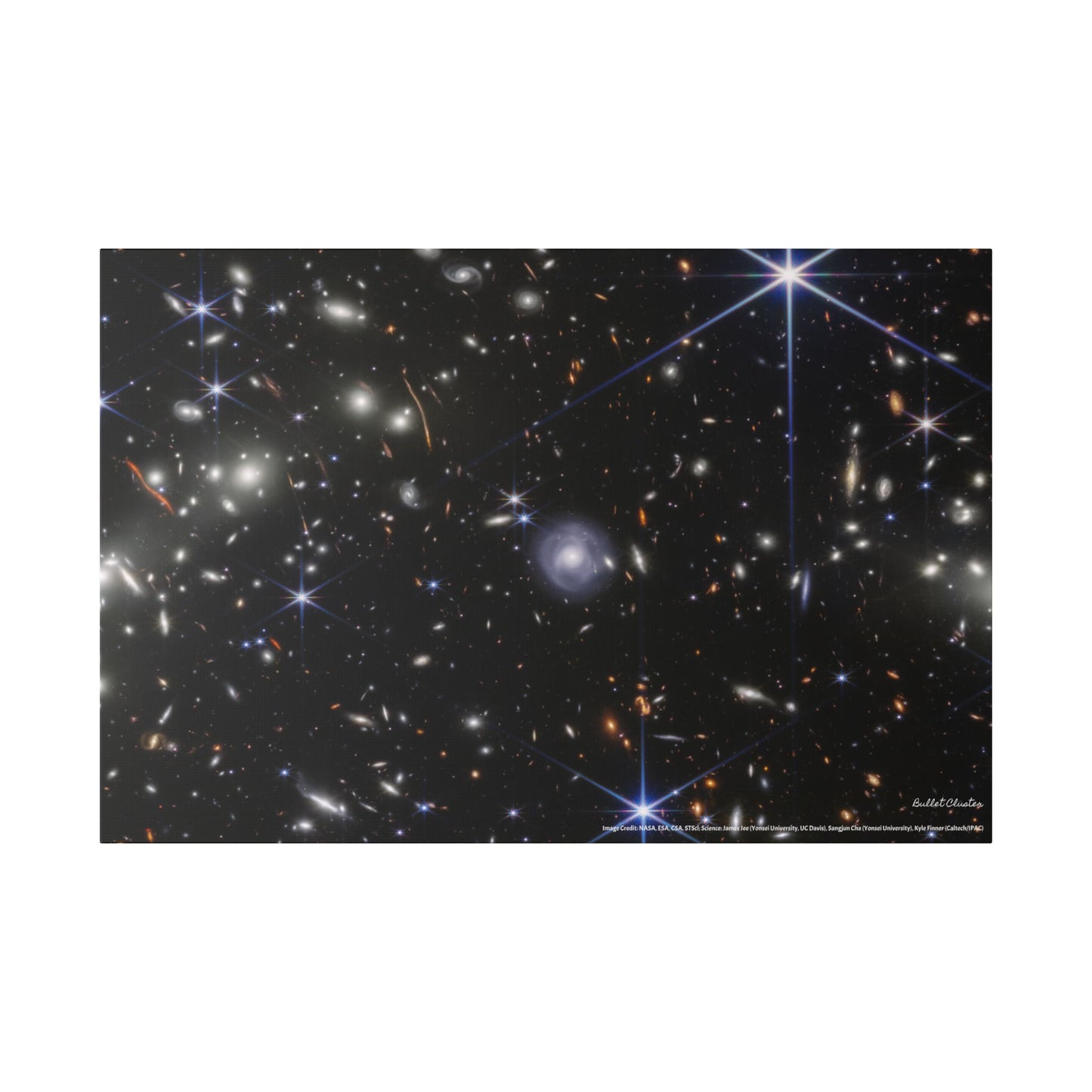 Bullet Cluster, Canvas Wall Art