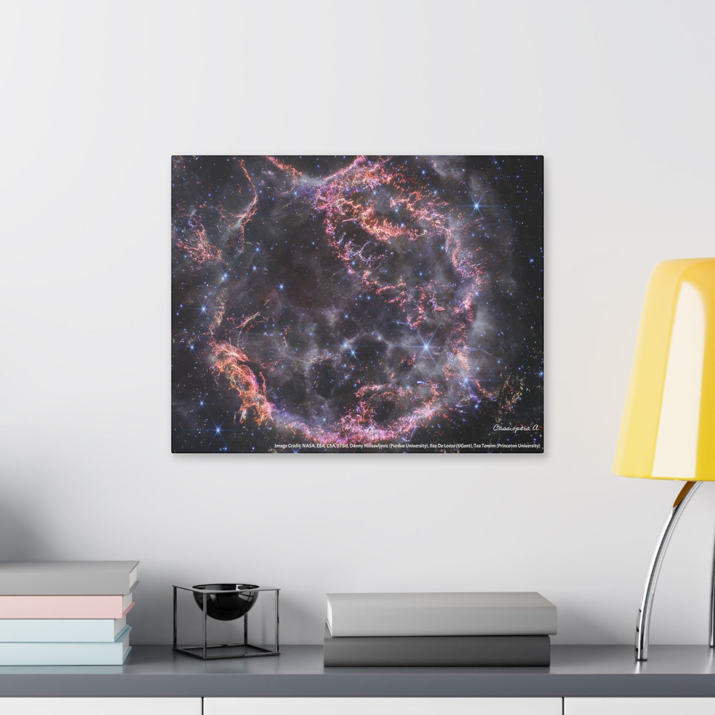 Cassiopeia A, Canvas Wall Art