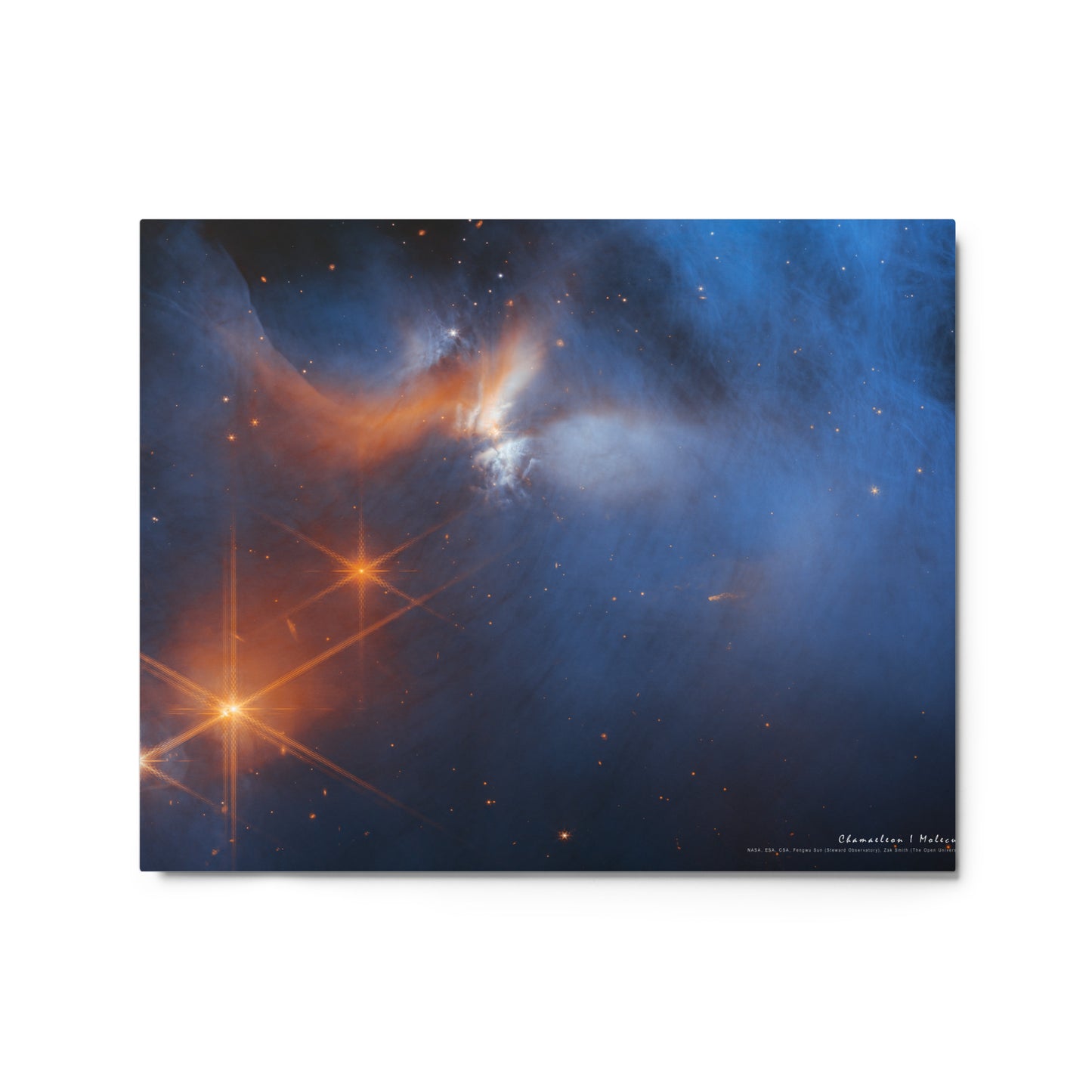 Chamaeleon I Molecular Cloud, Metal Prints