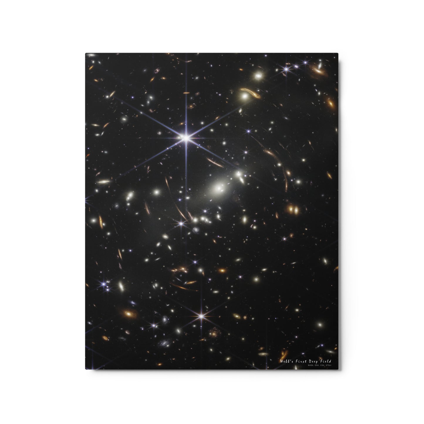 Webb's First Deep Field, Metal Prints