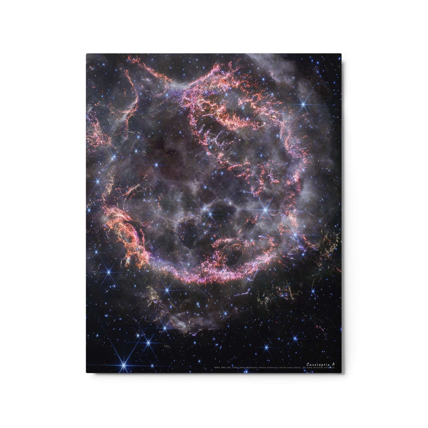 Cassiopeia A, Metal Prints