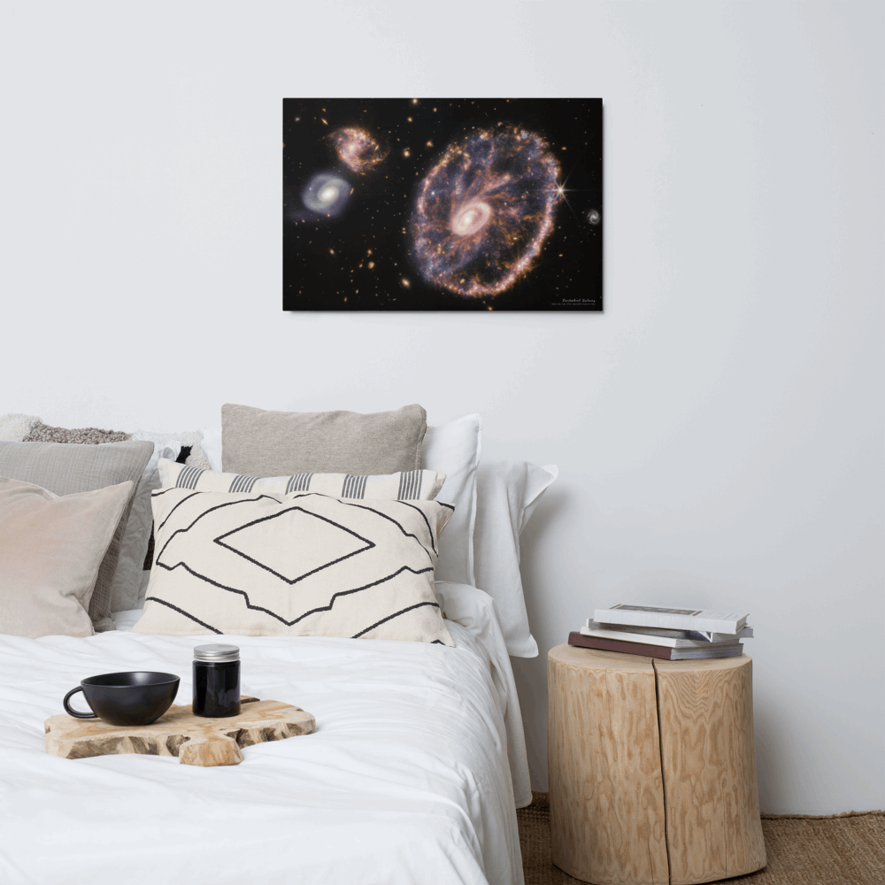 Cartwheel Galaxy, Metal Prints