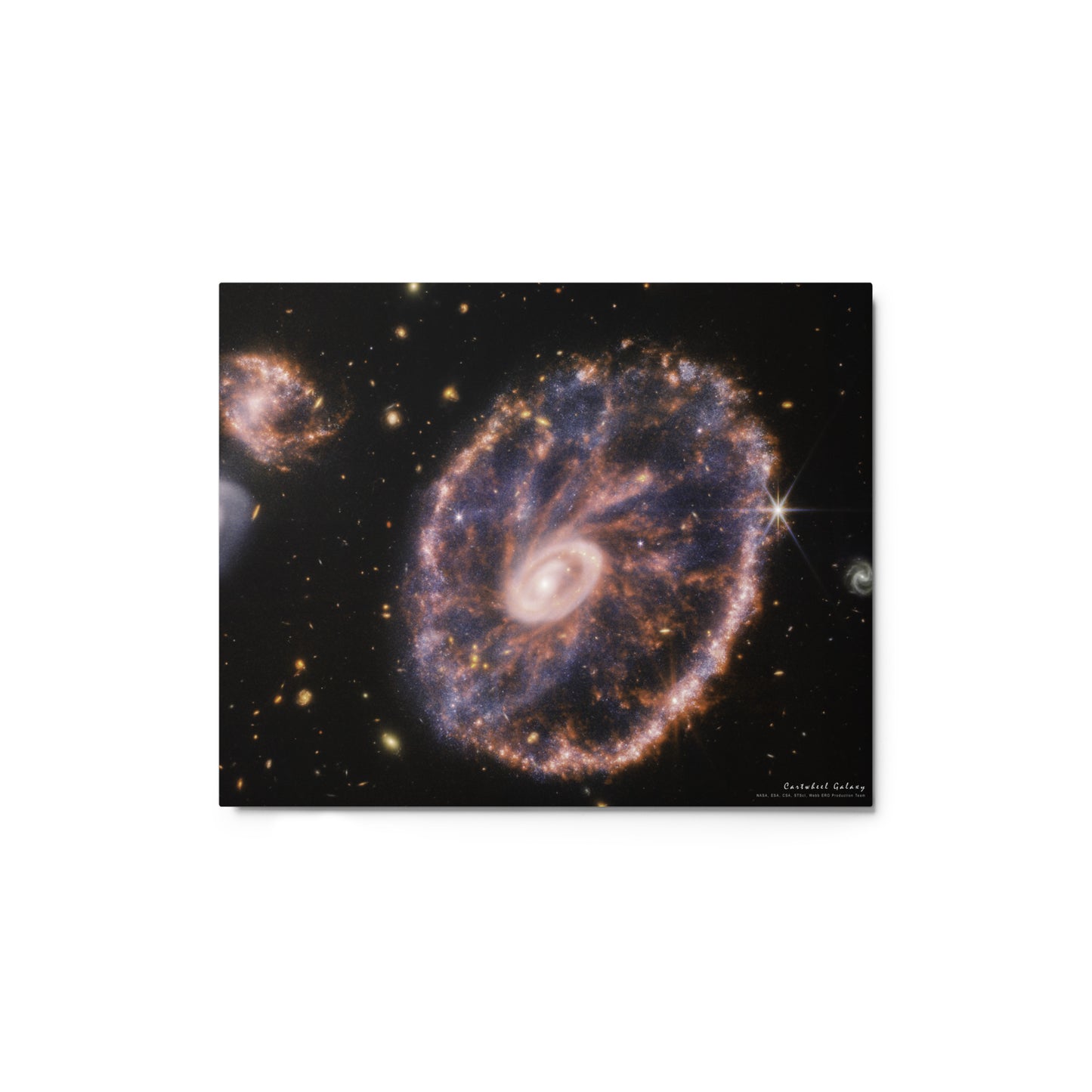 Cartwheel Galaxy, Metal Prints