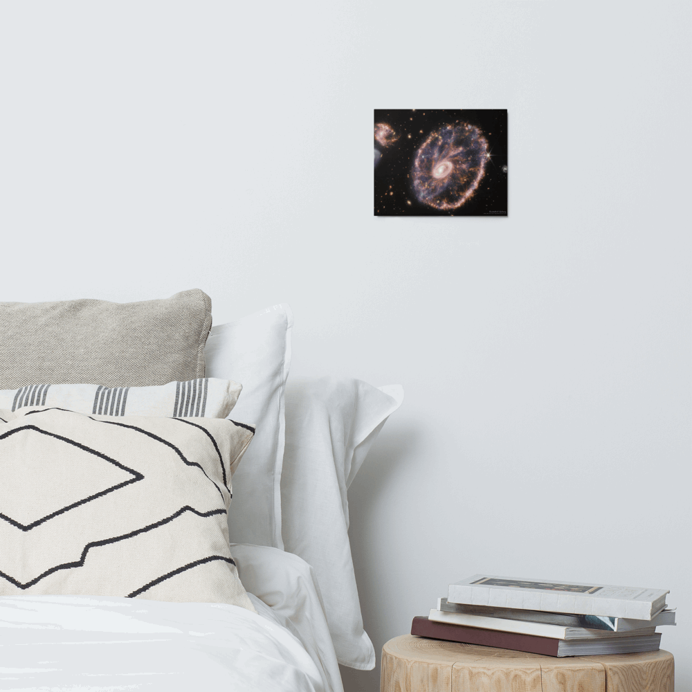 Cartwheel Galaxy, Metal Prints