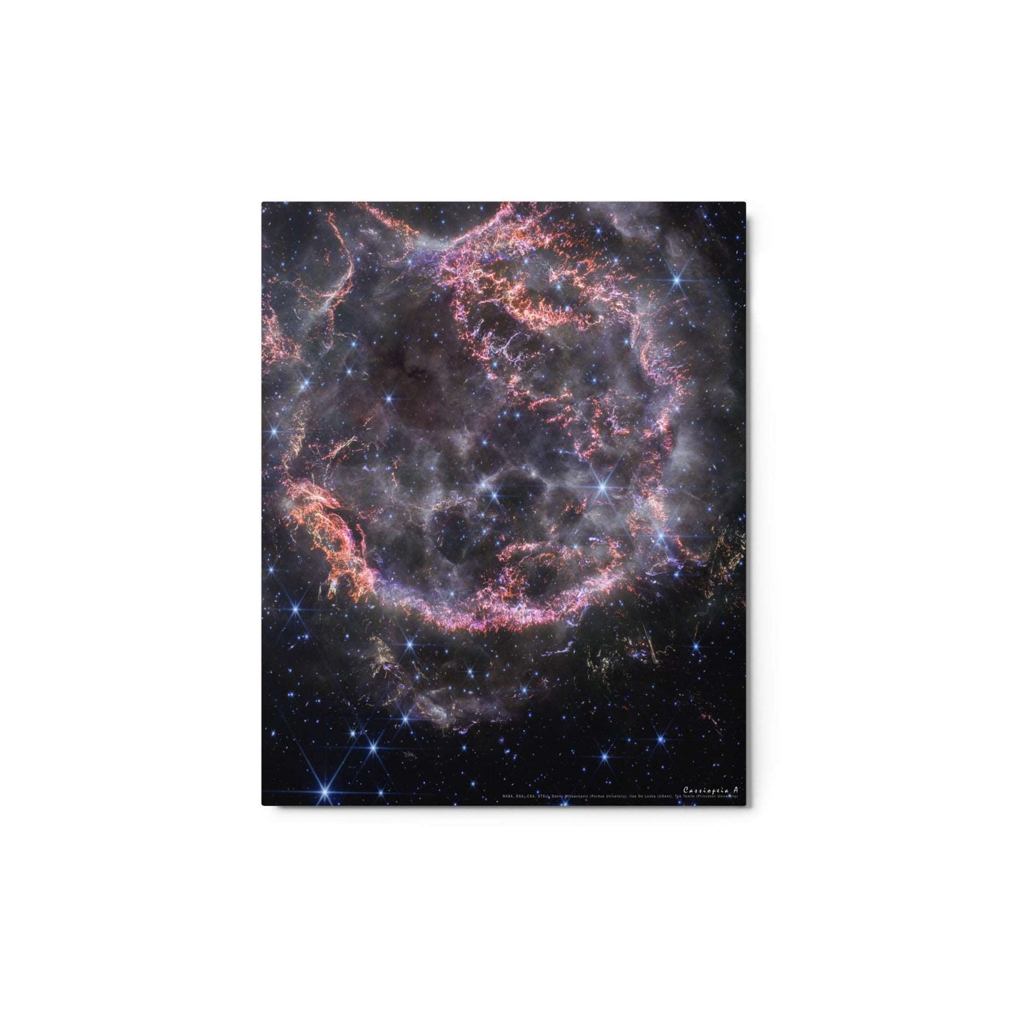 Cassiopeia A, Metal Prints